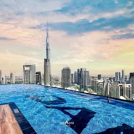 Paramount Midtown Hotel - Burj Khalifa Views دبي المظهر الخارجي الصورة